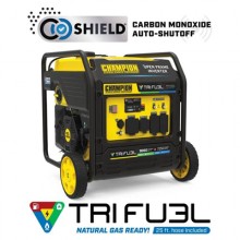 Sell New Champion Power Equipment 9,000 Watt Tri Fuel 49-State Portable Inverter Generator with CO Shield