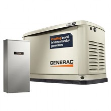 Sell New Generac Guardian Series 24,000 Watt (24kw) Dual Fuel 50-State Air-Cooled Home Standby Generator with RSXW200A3 Transfer Switch