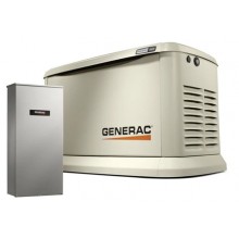 Sell New Generac Guardian Series 26,000 Watt (26kw) Dual Fuel 50-State Air-Cooled Home Standby Generator with 200-Amp Whole Home Transfer Switch