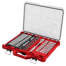 Sell New Milwaukee 1/2in Drive Ratchet & Socket Set with PACKOUT Organizer 47pc