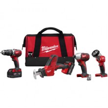 Sell New Milwaukee M18 4-Piece Combo Kit